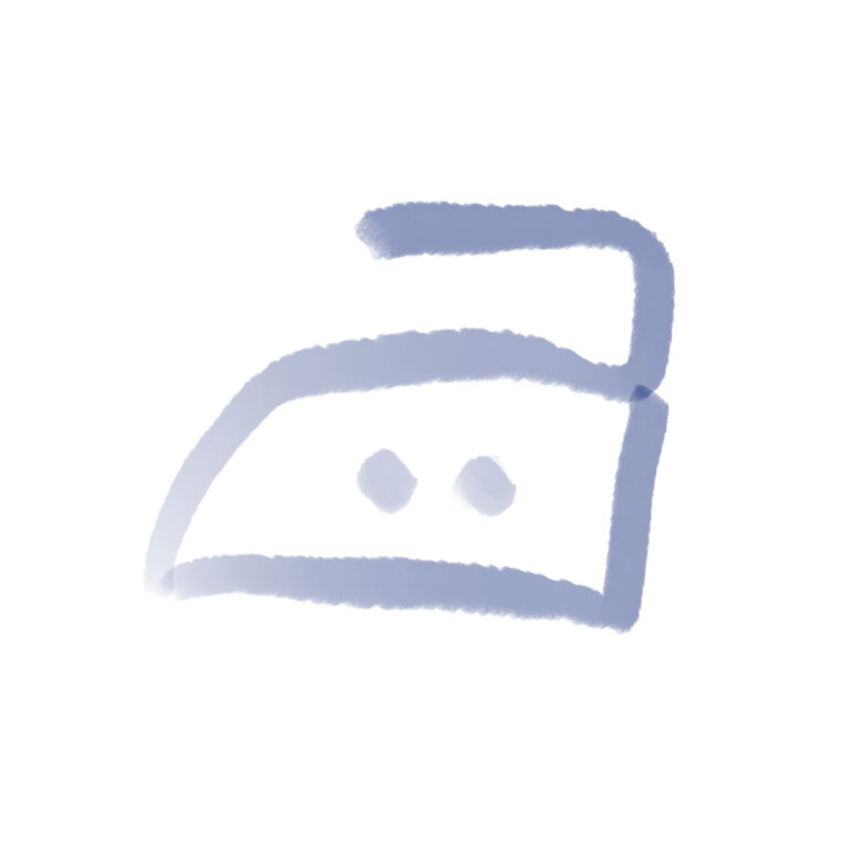 wäschezeichen bügeln stufe 2