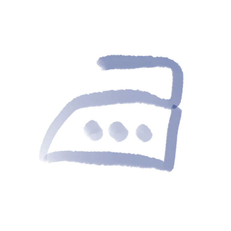 wäschezeichen bügeln stufe 3