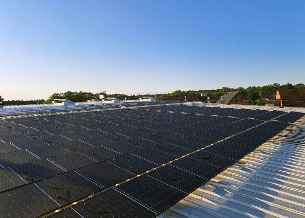 Photovoltaikanlage auf dem Dach
